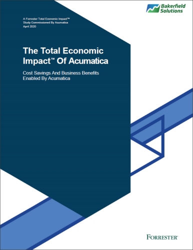The Total Economic Impact of Acumatica